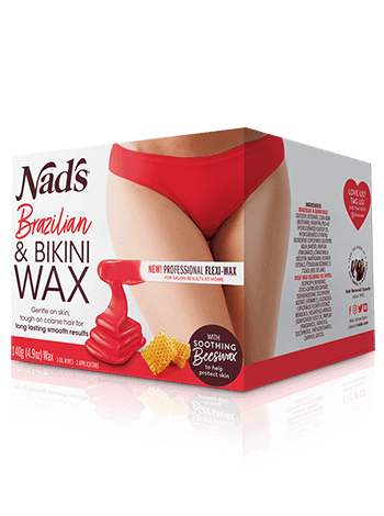 Nad's Hair Removal Brazilian & Bikini Wax product packaging